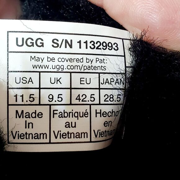 UGG Romely Short Buckle Suede Shearling Boots Casual Comfy Womens SZ 11.5 - Picture 11 of 12